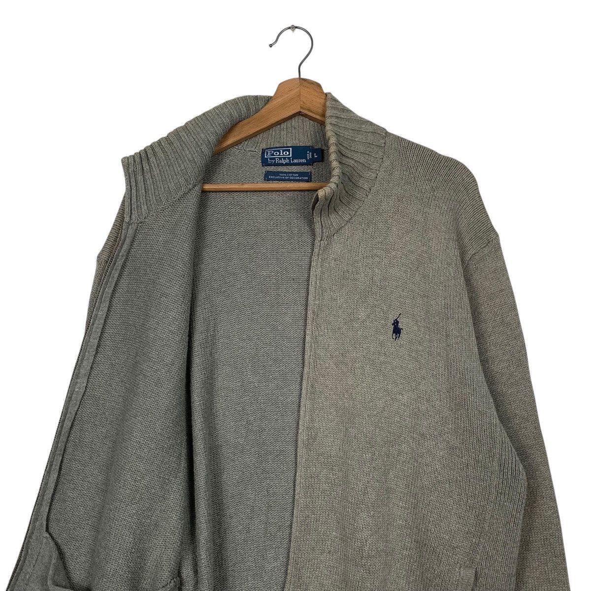 Polo Ralph Lauren Vintage Polo Ralph Lauren Zipper Sweater Size US L / EU 52-54 / 3 - 10 Thumbnail