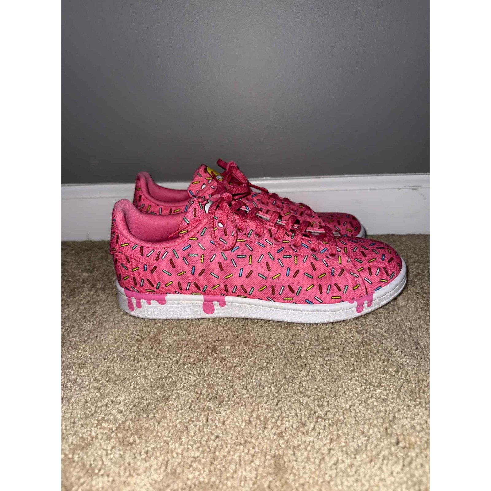 Adidas adidas Stan Smith The Simpsons Donut Sprinkles Sneaker 6.5 Size US 6.5 / IT 36.5 - 4 Thumbnail