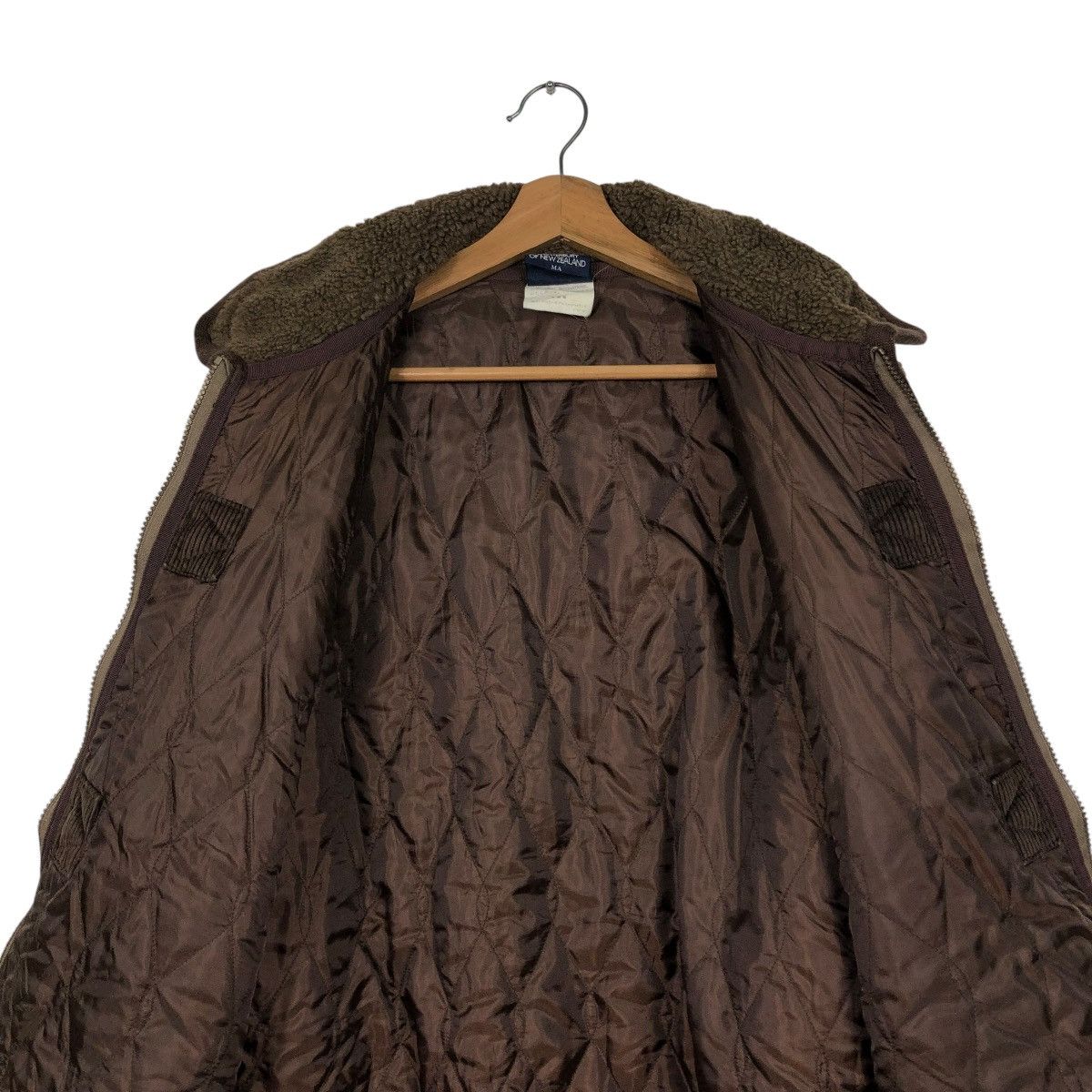 Canterbury of New Zealand VINTAGE FLEECE ZIPPER DUFFLE JACKET CANTERBURY CARGO POCKET Size US M / EU 48-50 / 2 - 16 Thumbnail