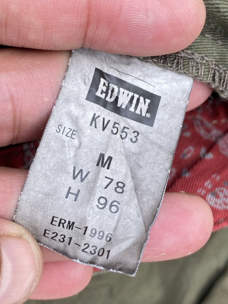 Edwin × Japanese Brand Edwin New Vintage Cargo Pants KV553 Size US 34 / EU 50 - 16 Thumbnail