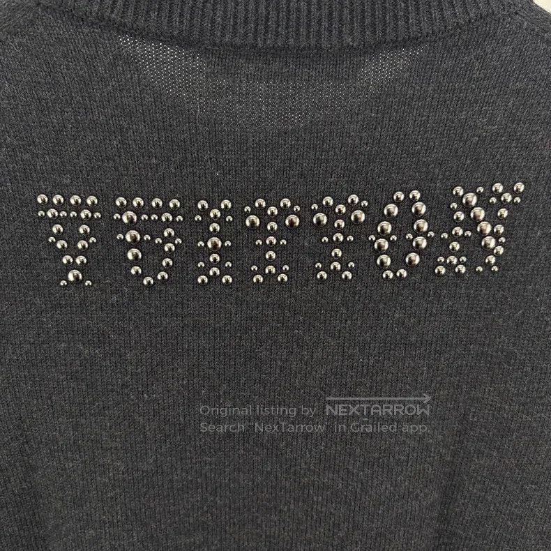 Louis Vuitton Louis Vuitton Sunflower nail bead logo black sweater Size US M / EU 48-50 / 2 - 5 Thumbnail