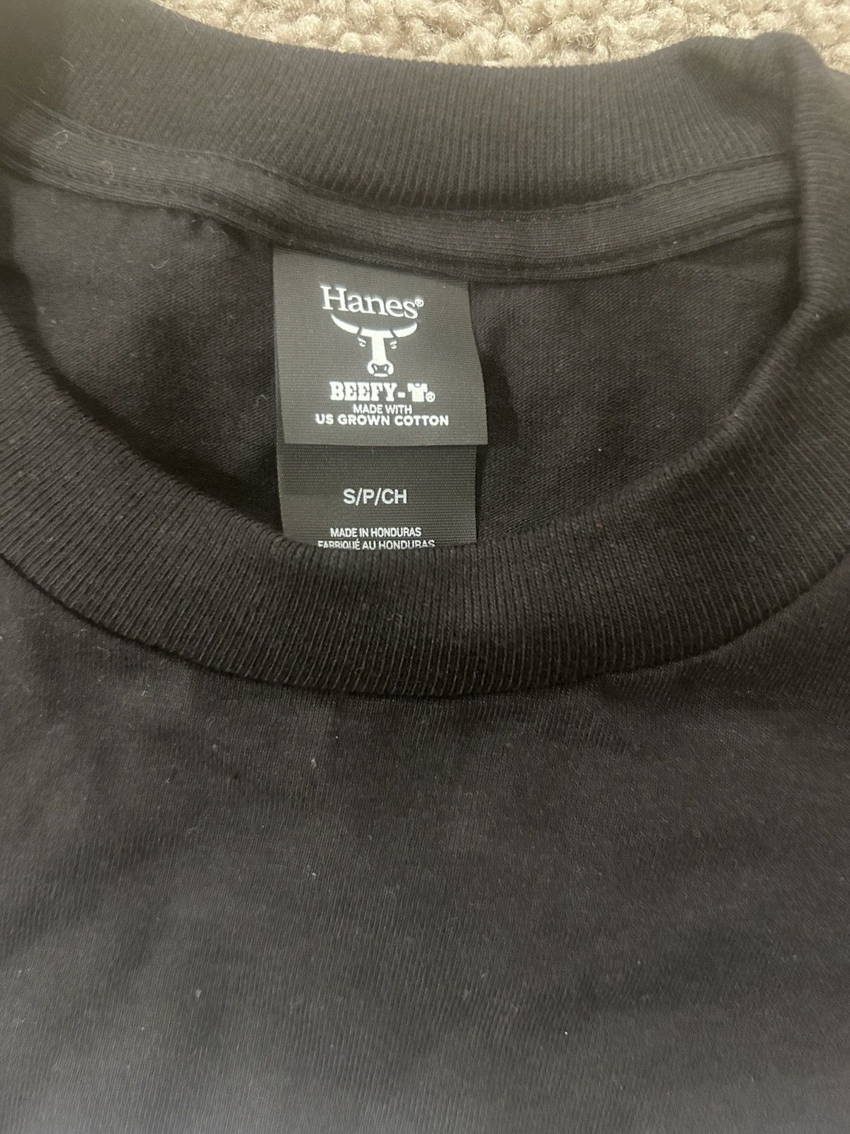 Hanes Hanes Beefy 50th anniversary promo shirt small Size US S / EU 44-46 / 1 - 4 Thumbnail