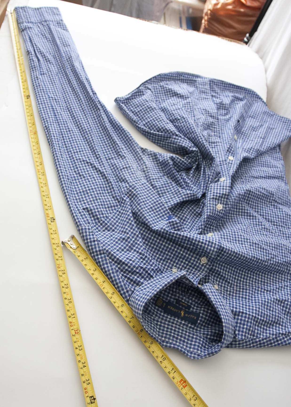 Polo Ralph Lauren Ralph Lauren Shirt Size Slim Fit Size L Blue Plaid Size US L / EU 52-54 / 3 - 5 Thumbnail