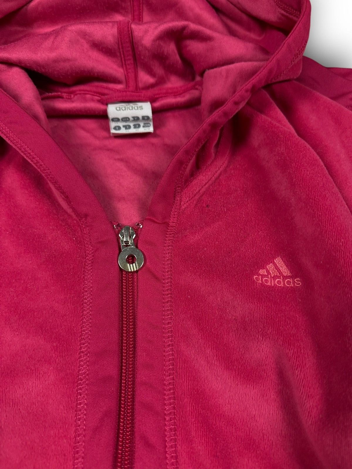 Adidas Adidas Vintage Velour Baggy Cropped Archive Tracksuit Size M / US 6-8 / IT 42-44 - 4 Thumbnail