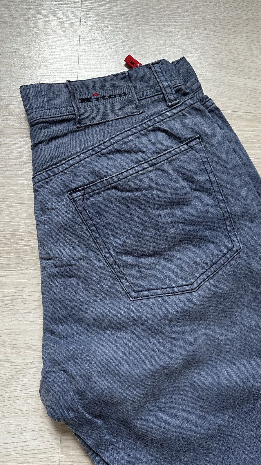 Kiton Kiton Napoli Blue/Purple Jeans 100% Cotton 28 Made in Italy Size US 28 / EU 44 - 2 Thumbnail