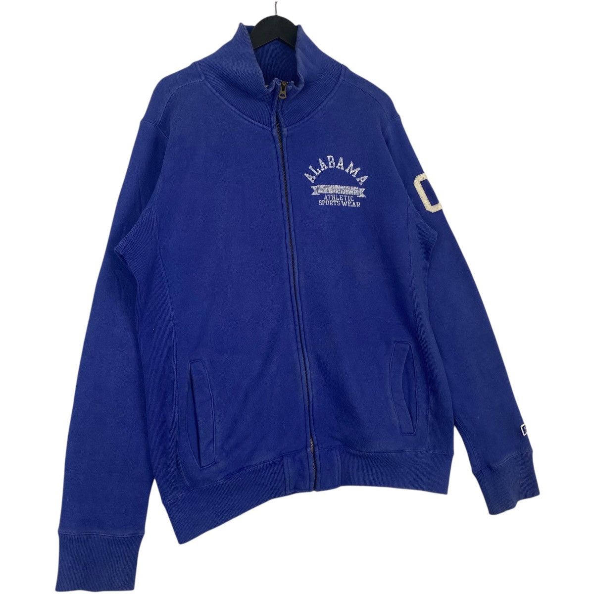 Vintage Vintage Russell Athletic Hoodie Sweater Navy Blue Size XL Size US XL / EU 56 / 4 - 3 Thumbnail