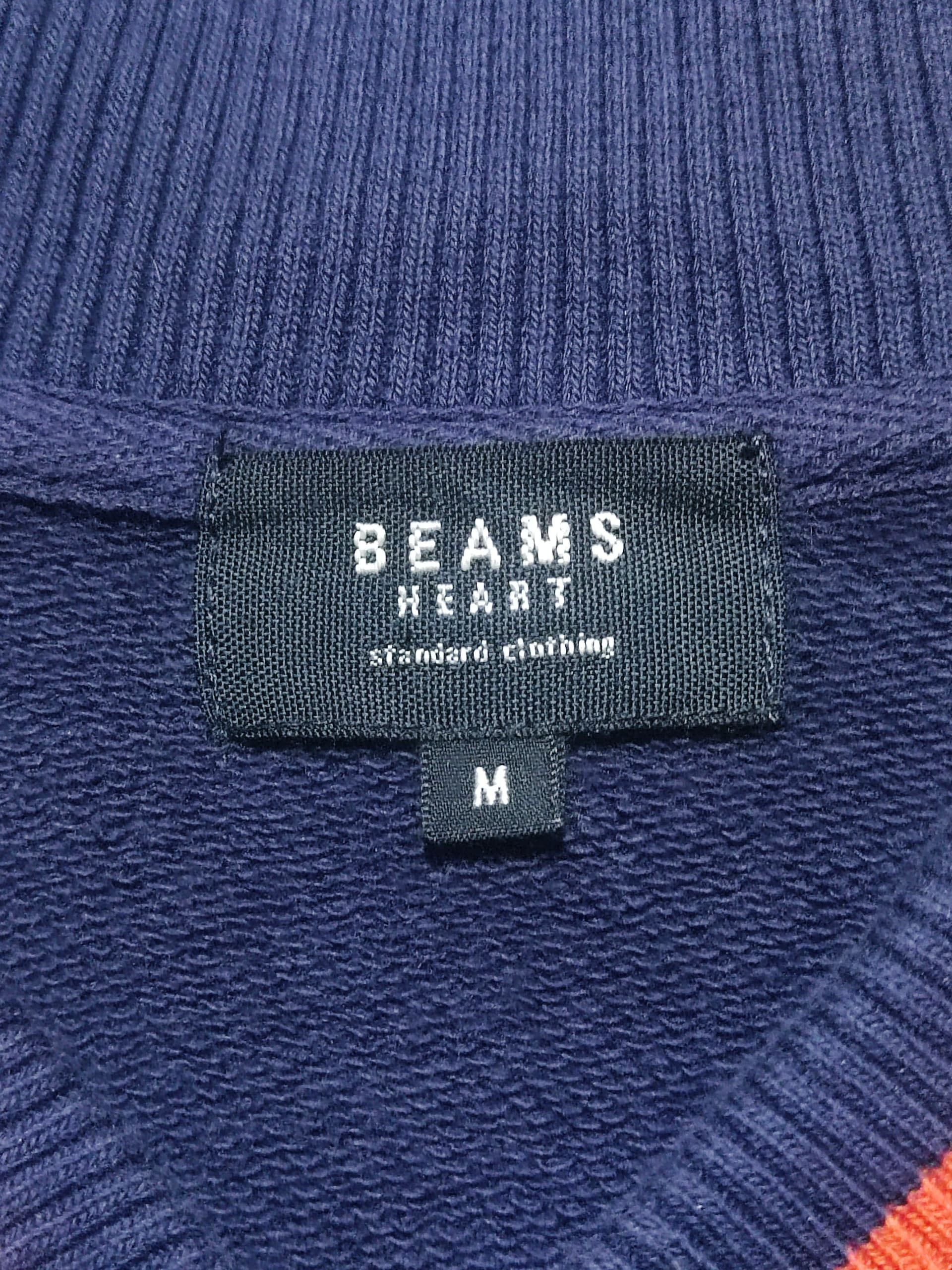 Beams Plus Vintage Y2K BEAMS HEART "Medford" Varsity Jacket - Size M Size US M / EU 48-50 / 2 - 13 Thumbnail
