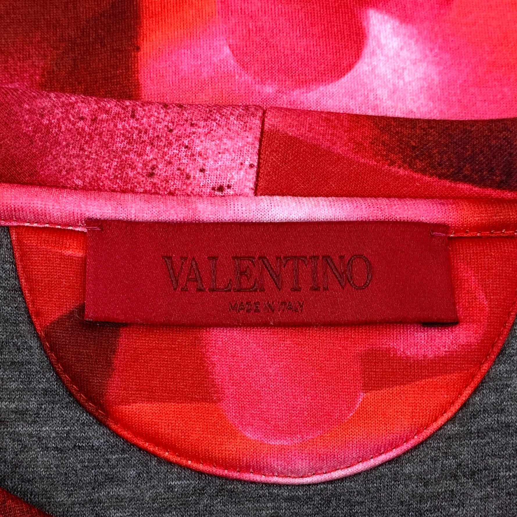 Valentino Valentino Womens LAmour Heart Print Red Sweatshirt Size S / US 4 / IT 40 - 5 Thumbnail