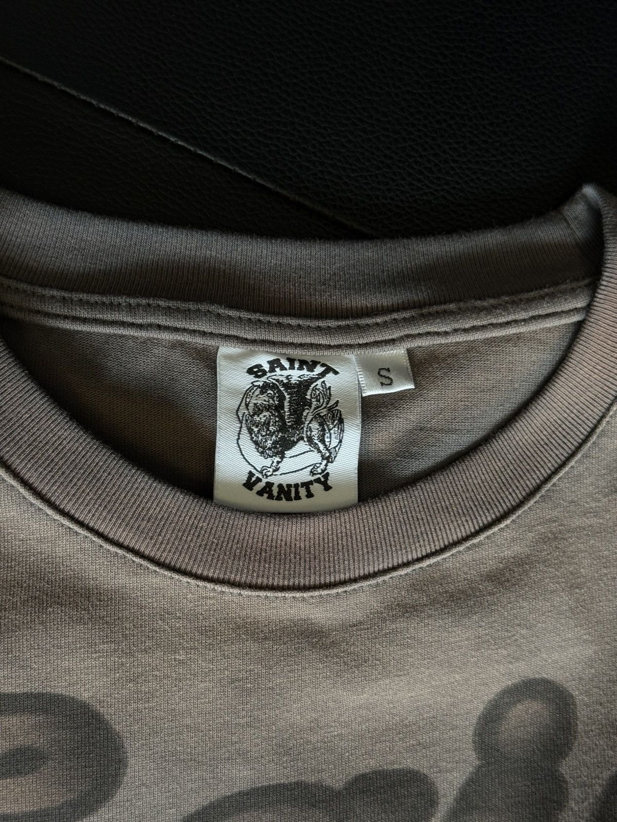 Saint Vanity Saint Vanity UNRELEASED Tee Shirt Logo Grey Size S (NEW) Size US S / EU 44-46 / 1 - 6 Thumbnail