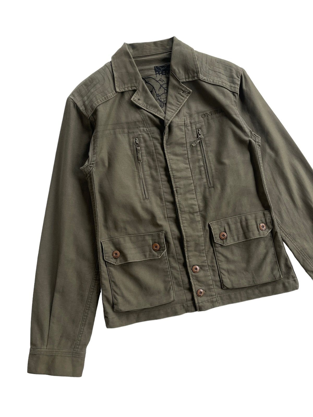 O'Neill Vintage Oneill Military Field Jacket Size US S / EU 44-46 / 1 - 3 Thumbnail
