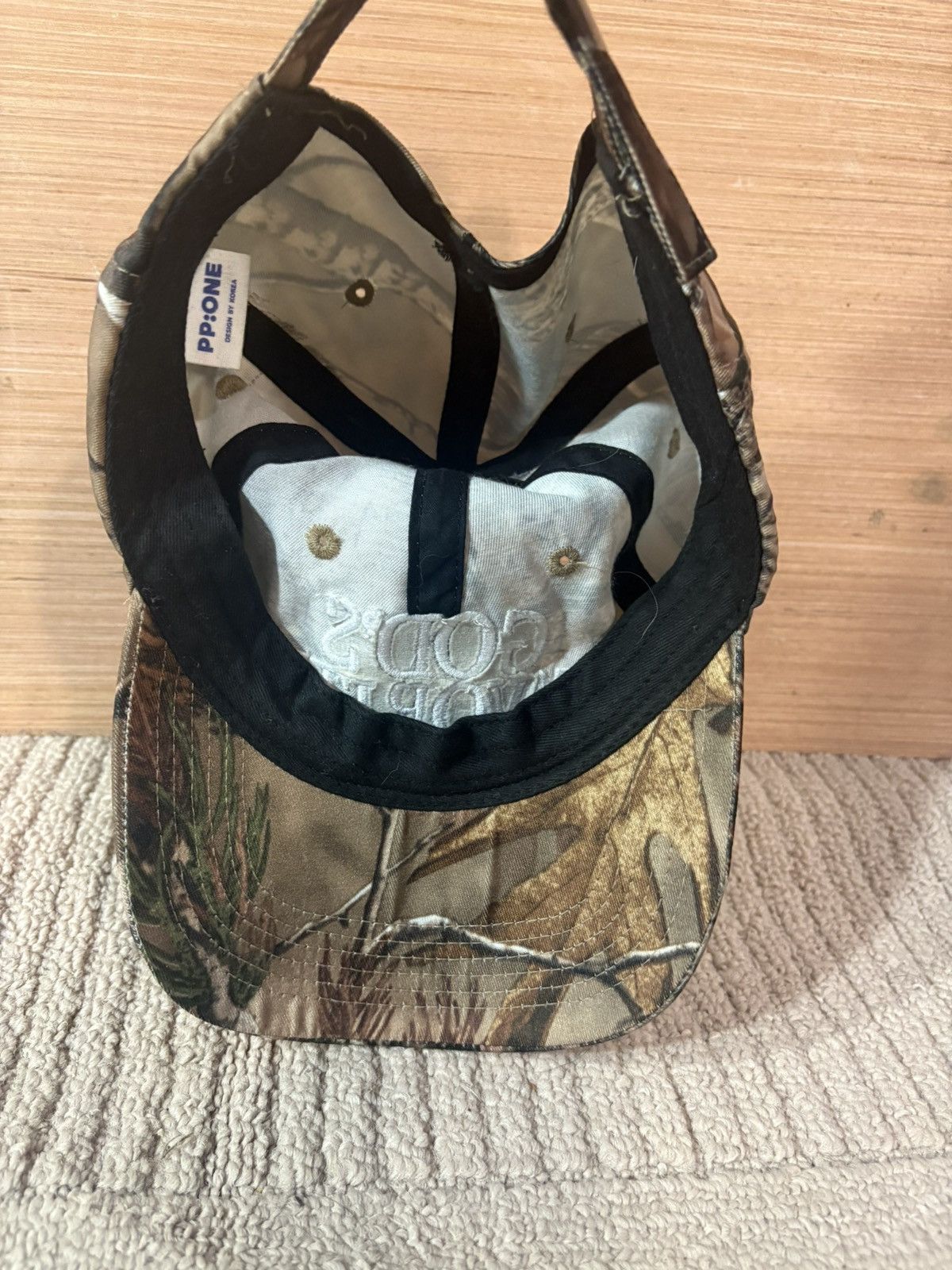 Vintage CAMO "GODS FAVORITE" HAT Size ONE SIZE - 3 Thumbnail