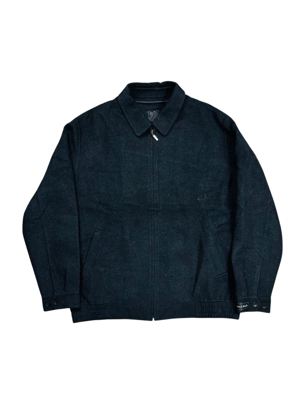 Japanese Brand 2000s Gilli Bicce - Handmade High Quality Wool Work Jacket Size US L / EU 52-54 / 3 - 1 Thumbnail