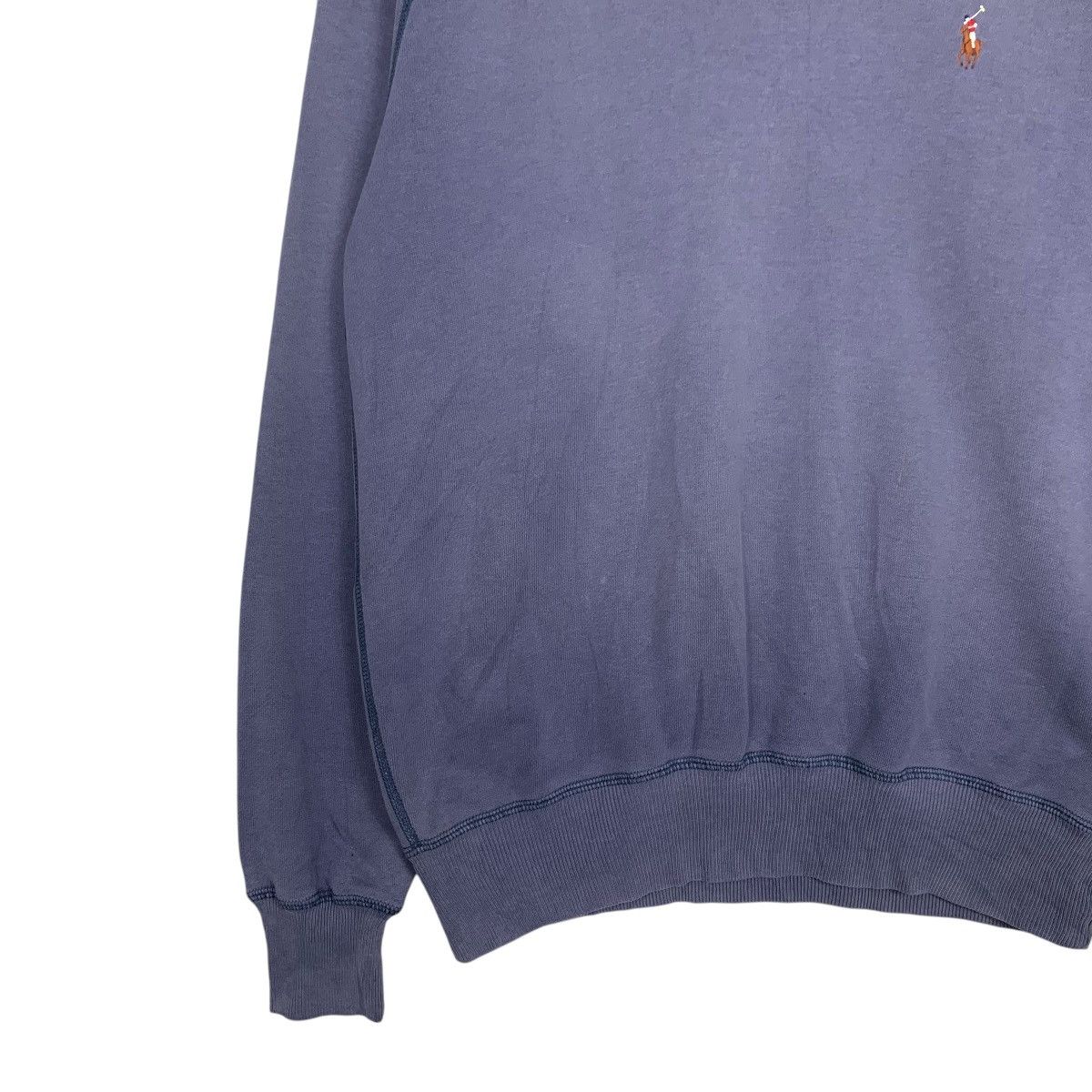 Polo Ralph Lauren Polo Ralph Lauren Faded Blue Crewneck Sweatshirts #1701-C76 Size US S / EU 44-46 / 1 - 3 Thumbnail