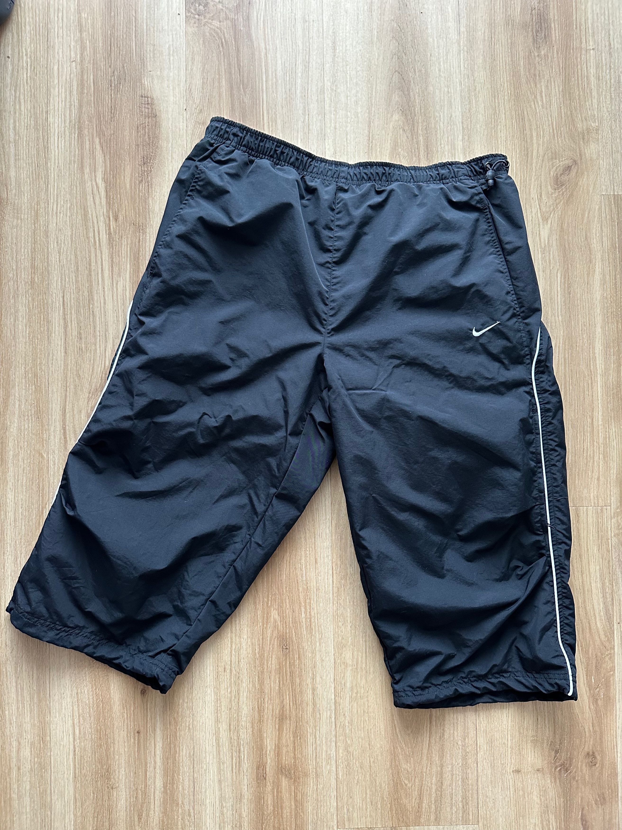 Nike Vintage NIKE Breeches shorts black XL y2k Size US 36 / EU 52 - 10 Thumbnail