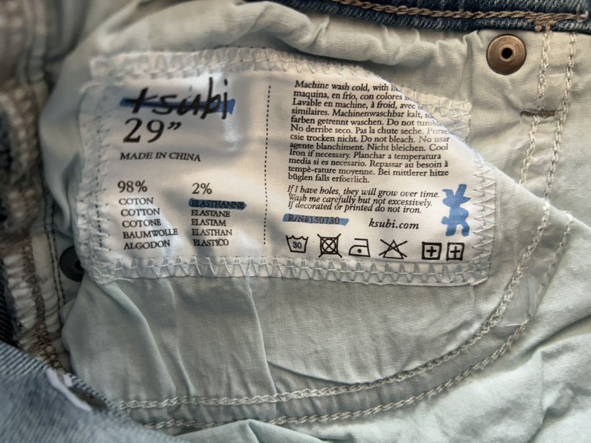 Ksubi Chitch Punk blue Size US 29 - 7 Thumbnail