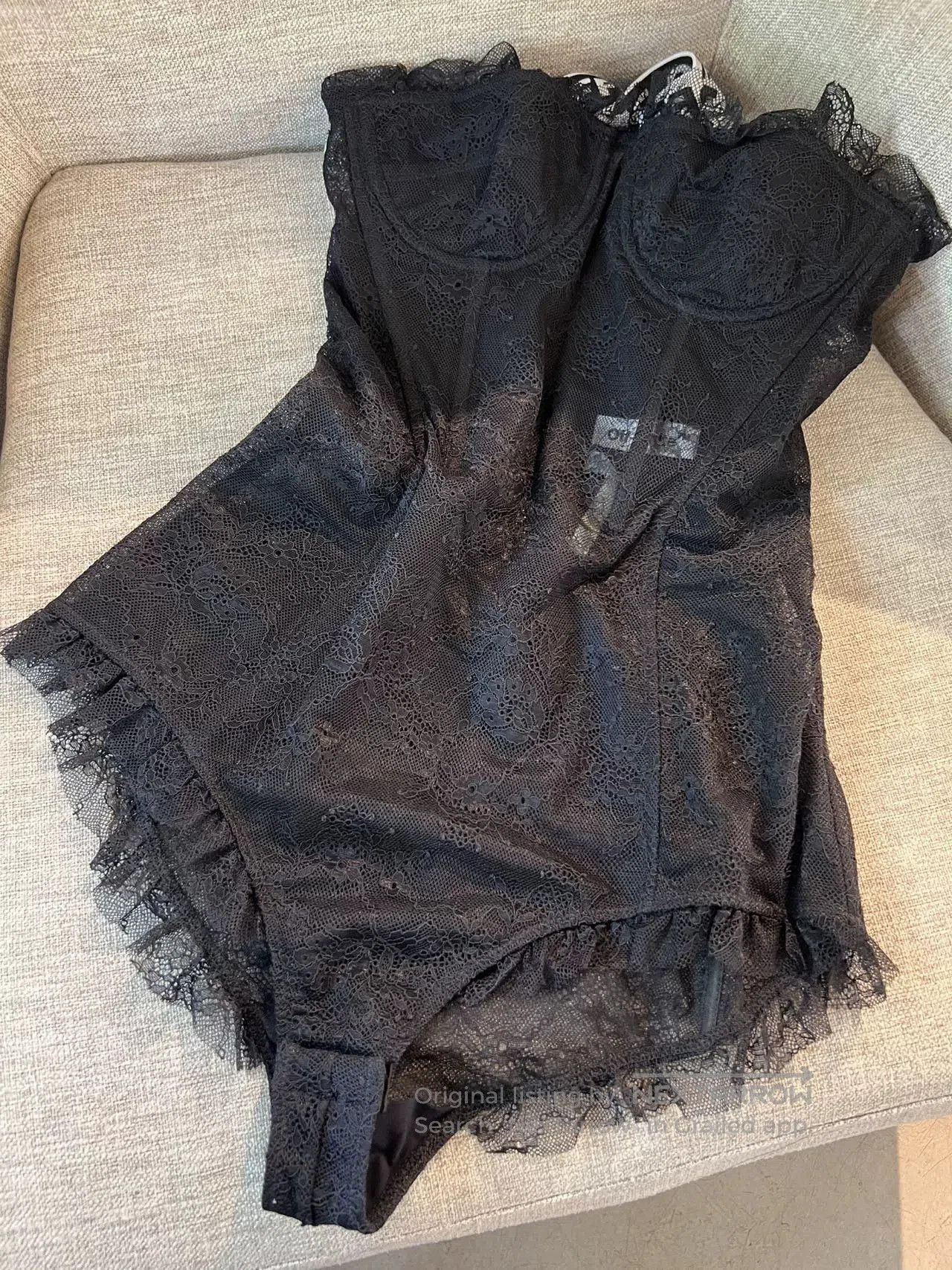 Off-White Off-White Lace Bodysuit for Women. Size S / US 4 / IT 40 - 5 Thumbnail