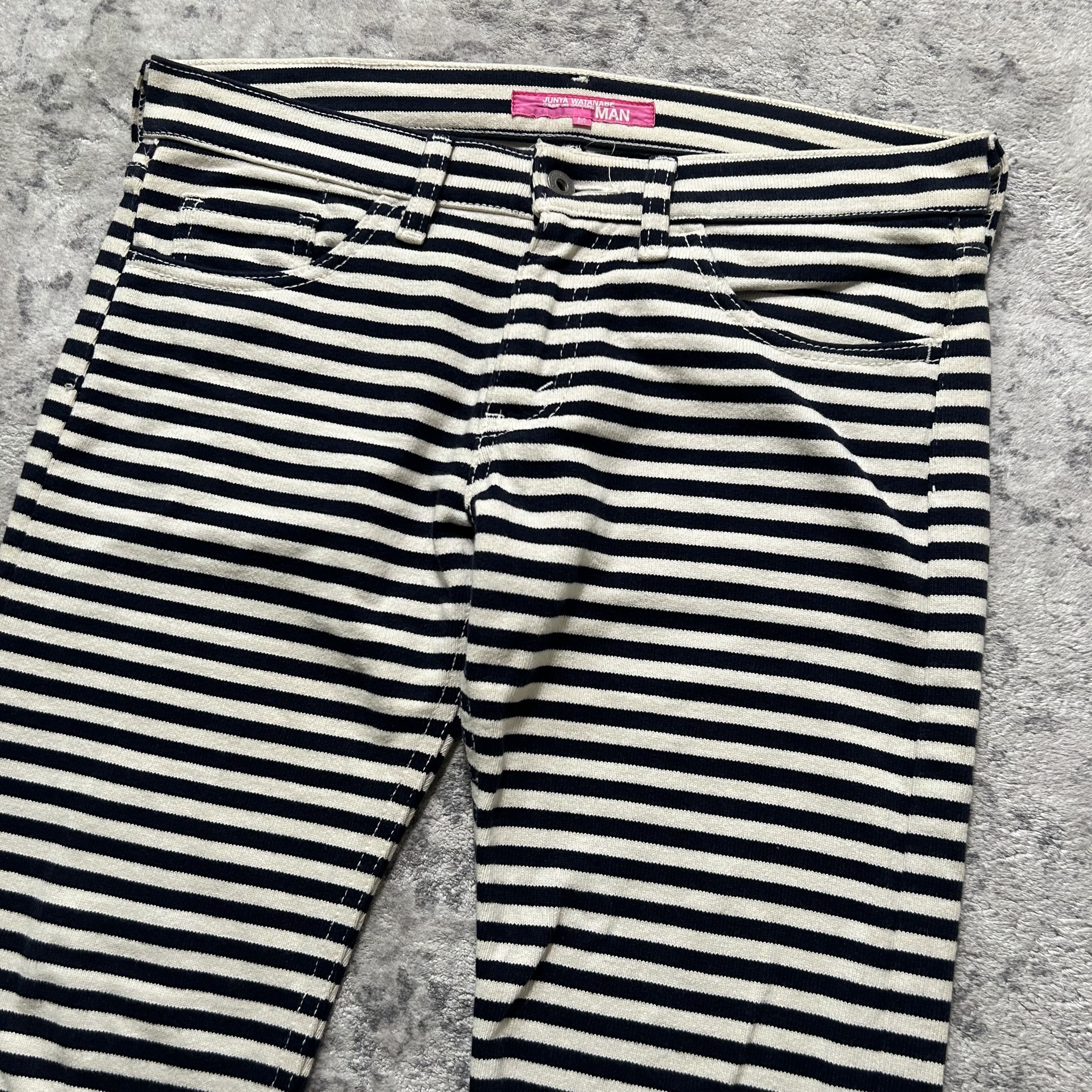 Junya Watanabe Junya Watanabe Striped Pants Size US 32 / EU 48 - 2 Thumbnail