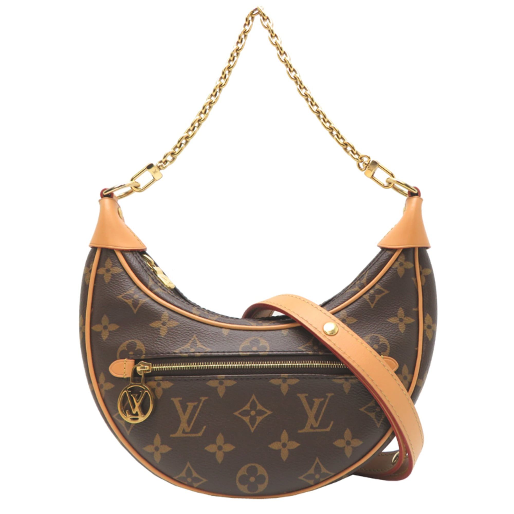 Louis Vuitton Louis Vuitton Loop Women's Handbag M81098 Monogram Brown Size ONE SIZE - 1 Thumbnail