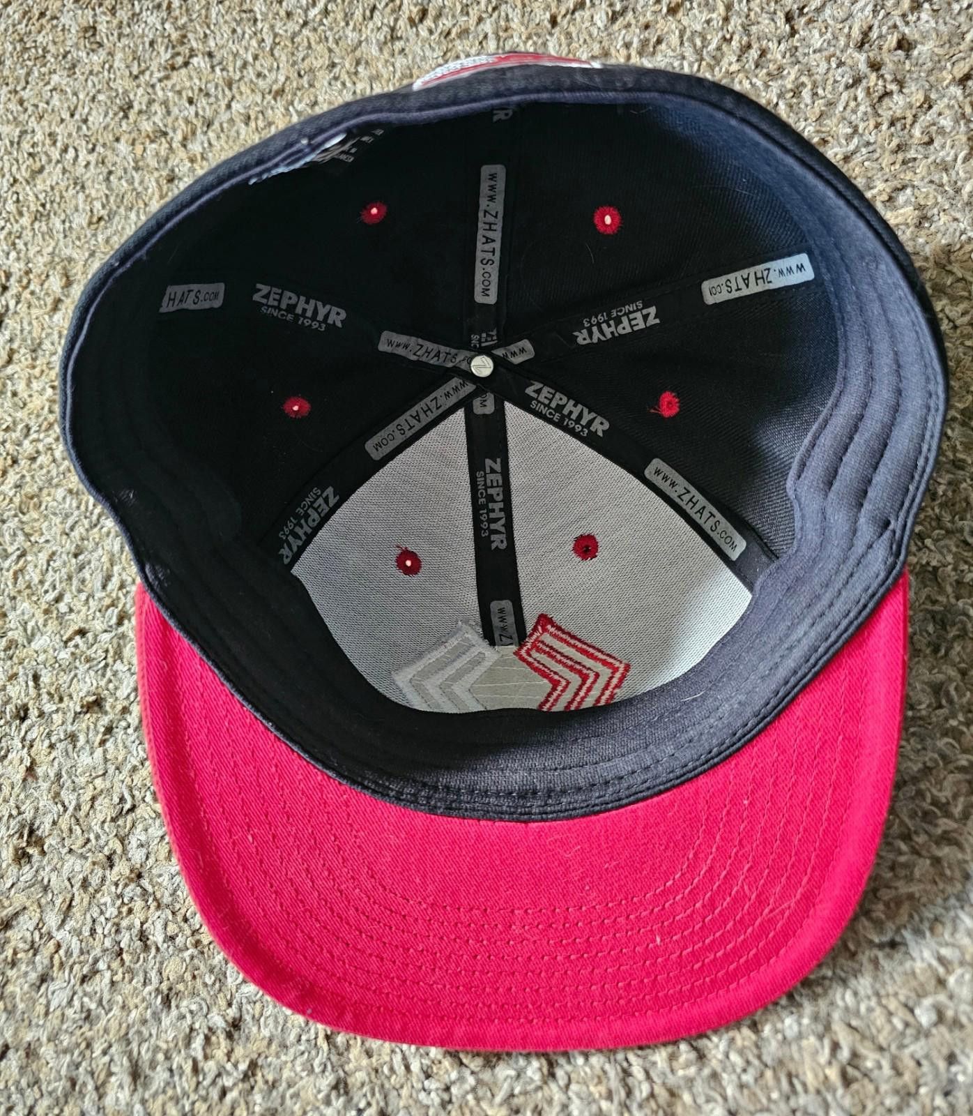 Zephyr Ultimate Sports Weekend Fitted L Zephyr Baseball Hat Size ONE SIZE - 6 Thumbnail