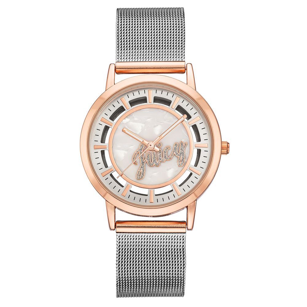 Juicy Couture Silver Stainless Steel Women's Watch Size ONE SIZE - 1 Thumbnail