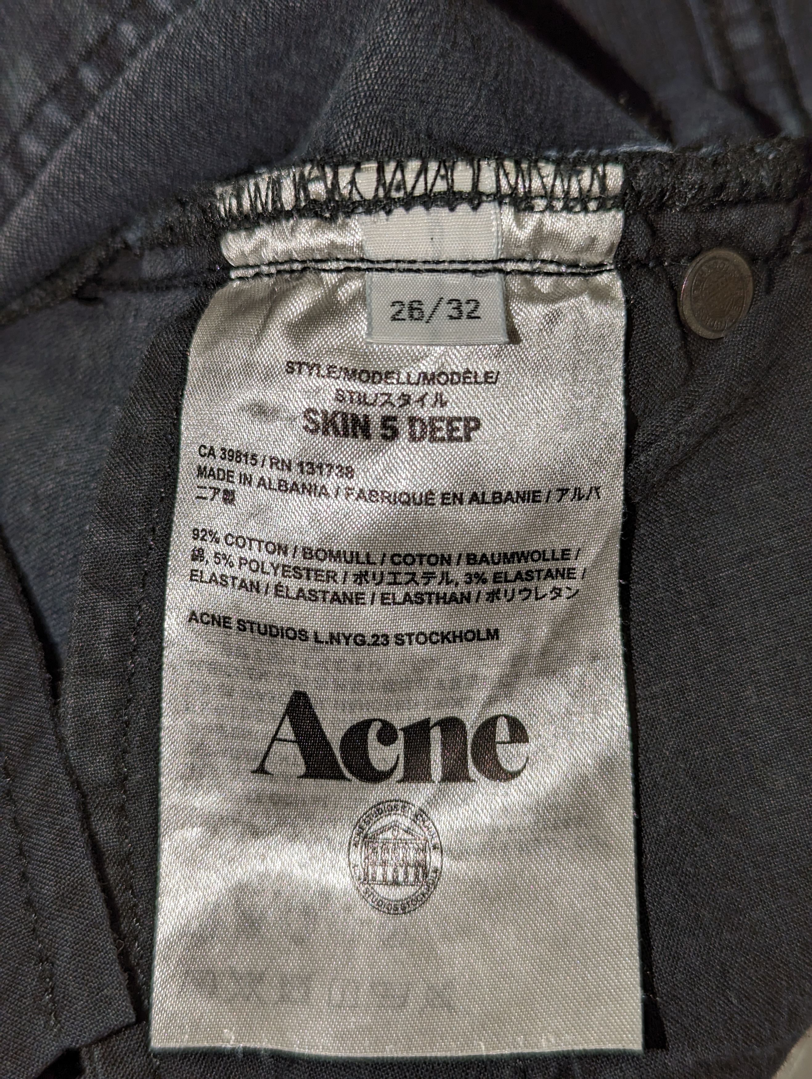 Acne Studios Acne studios skin 5 deep Size 26" / US 2 / IT 38 - 4 Thumbnail