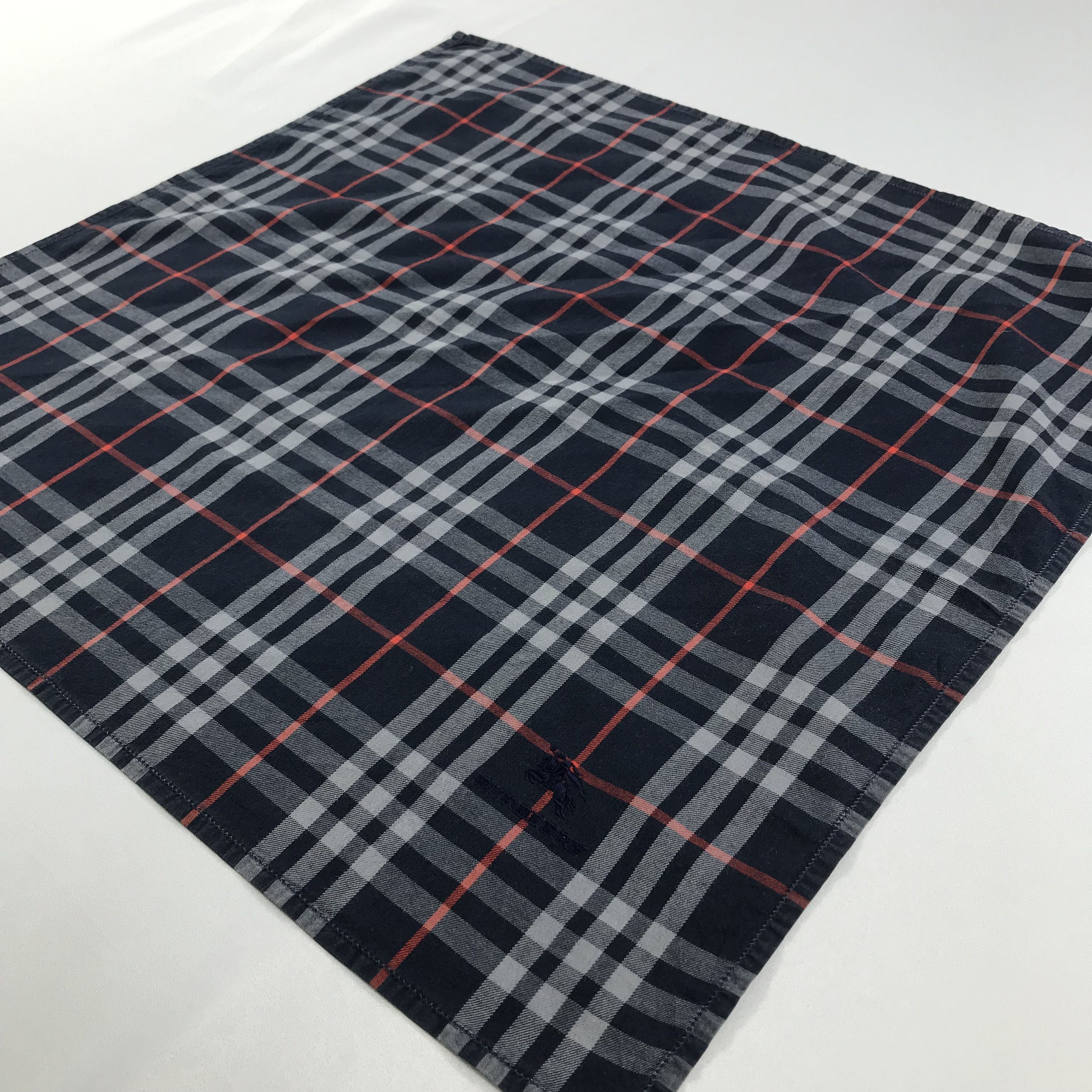 Burberry × Vintage Burberry Bandana / Handkerchief / Neckerchief - S1954 Size ONE SIZE - 2 Thumbnail