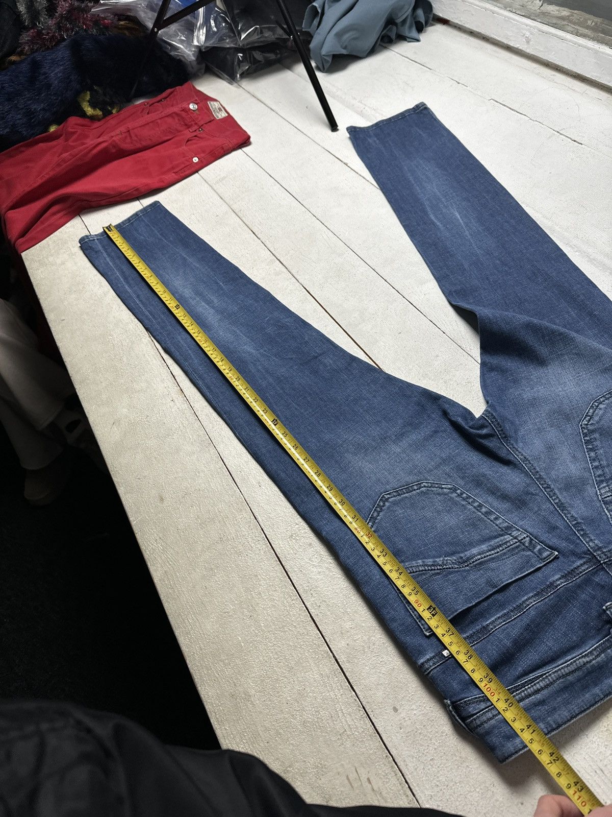 Diesel 🚨 RARE DIESEL MEN DENIM JEANS AVANT GARDE IFSIXWASNINE Y2K Size US 30 / EU 46 - 11 Thumbnail