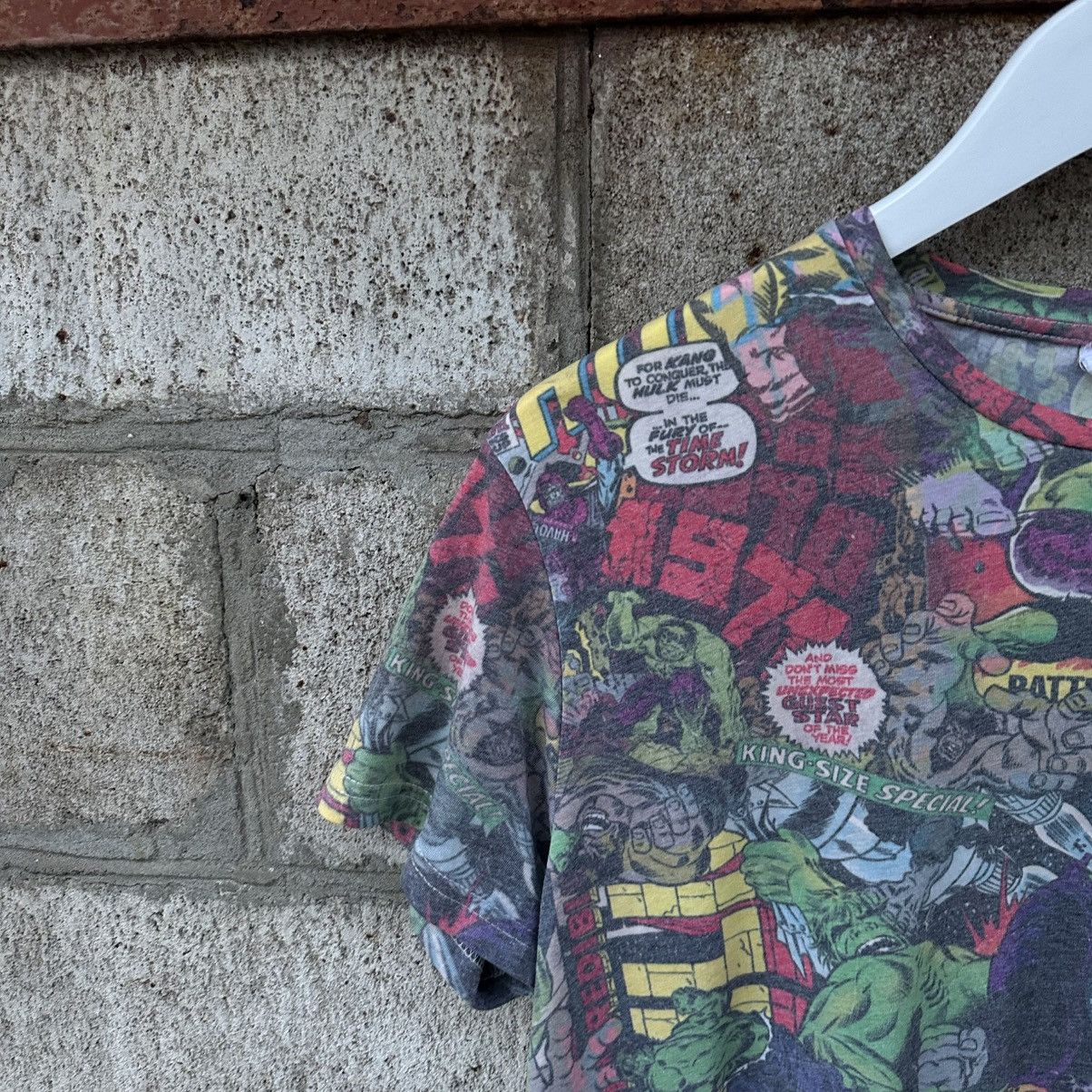 Marvel Comics Vintage Marvel T-shirt Overprinted Size M Y2K 00s USA Size US M / EU 48-50 / 2 - 5 Thumbnail