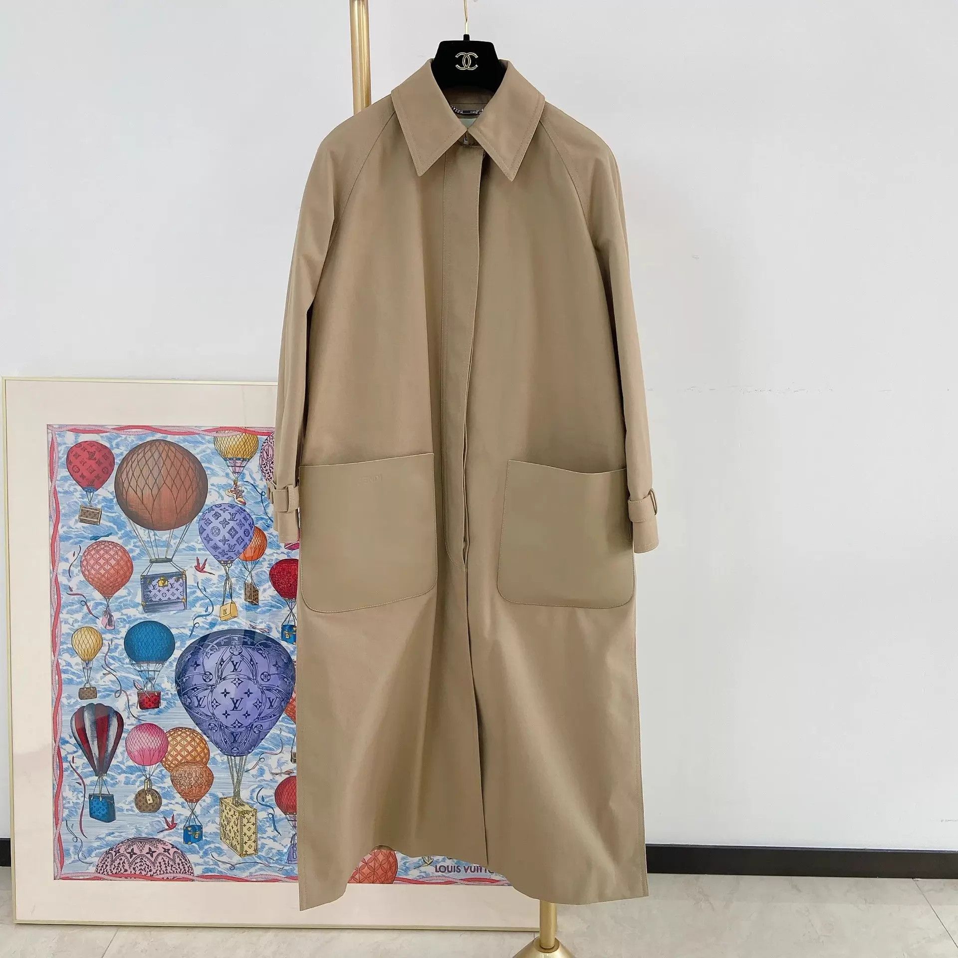 Fendi Fendi beige overcoat 36 Size XS / US 0-2 / IT 36-38 - 4 Thumbnail