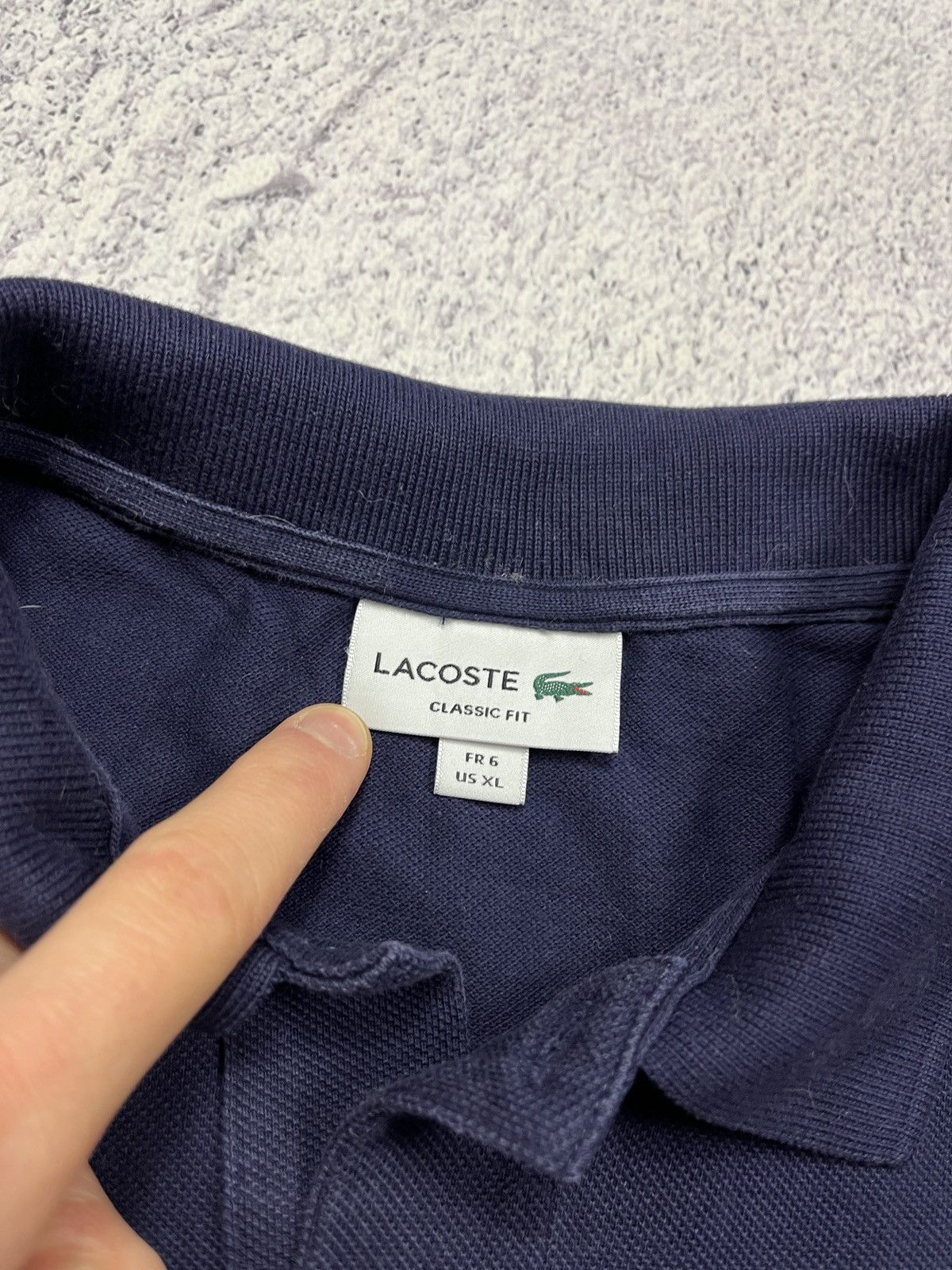 Lacoste × Vintage Lacoste Y2k Longsleeve Rugby Polo Shirt Chief Keef Size US XL / EU 56 / 4 - 8 Thumbnail