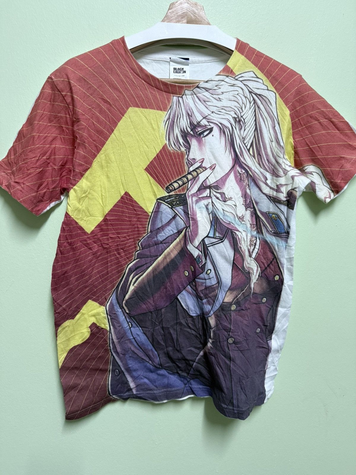 Anime Vintage Black Lagoon by Cospa Fullprint design Size US L / EU 52-54 / 3 - 2 Thumbnail