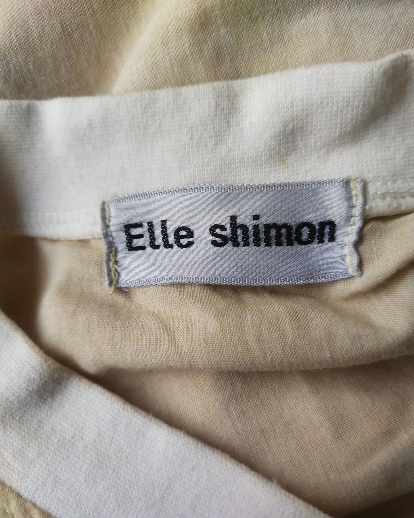 Japanese Brand × Vintage Vintage Elle Shimon Khaki Rugby Shirt Size US L / EU 52-54 / 3 - 7 Thumbnail