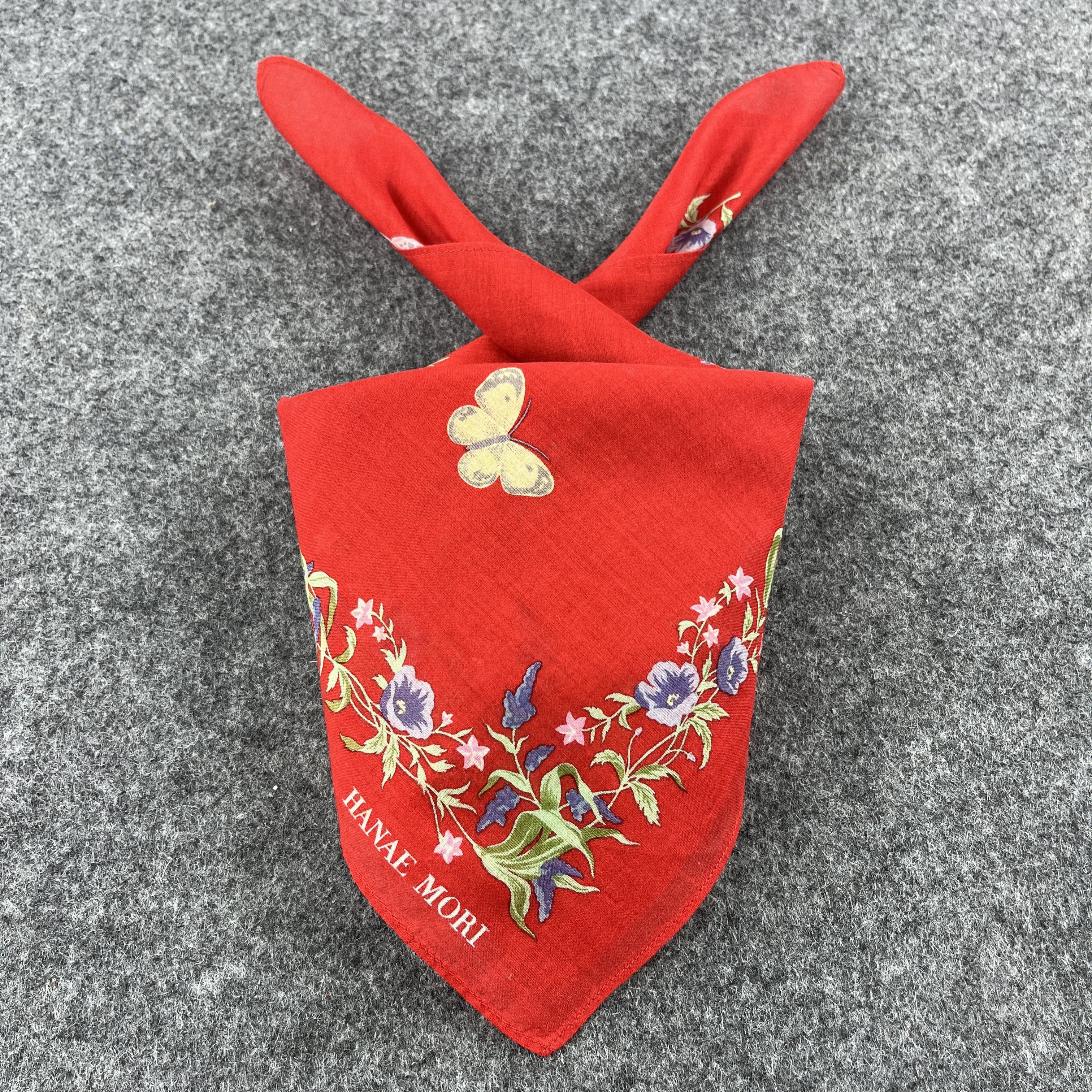 Hanae Mori × Japanese Brand Hanae Mori Bandana / Handkerchief / Neckerchief B378 Size ONE SIZE - 2 Thumbnail
