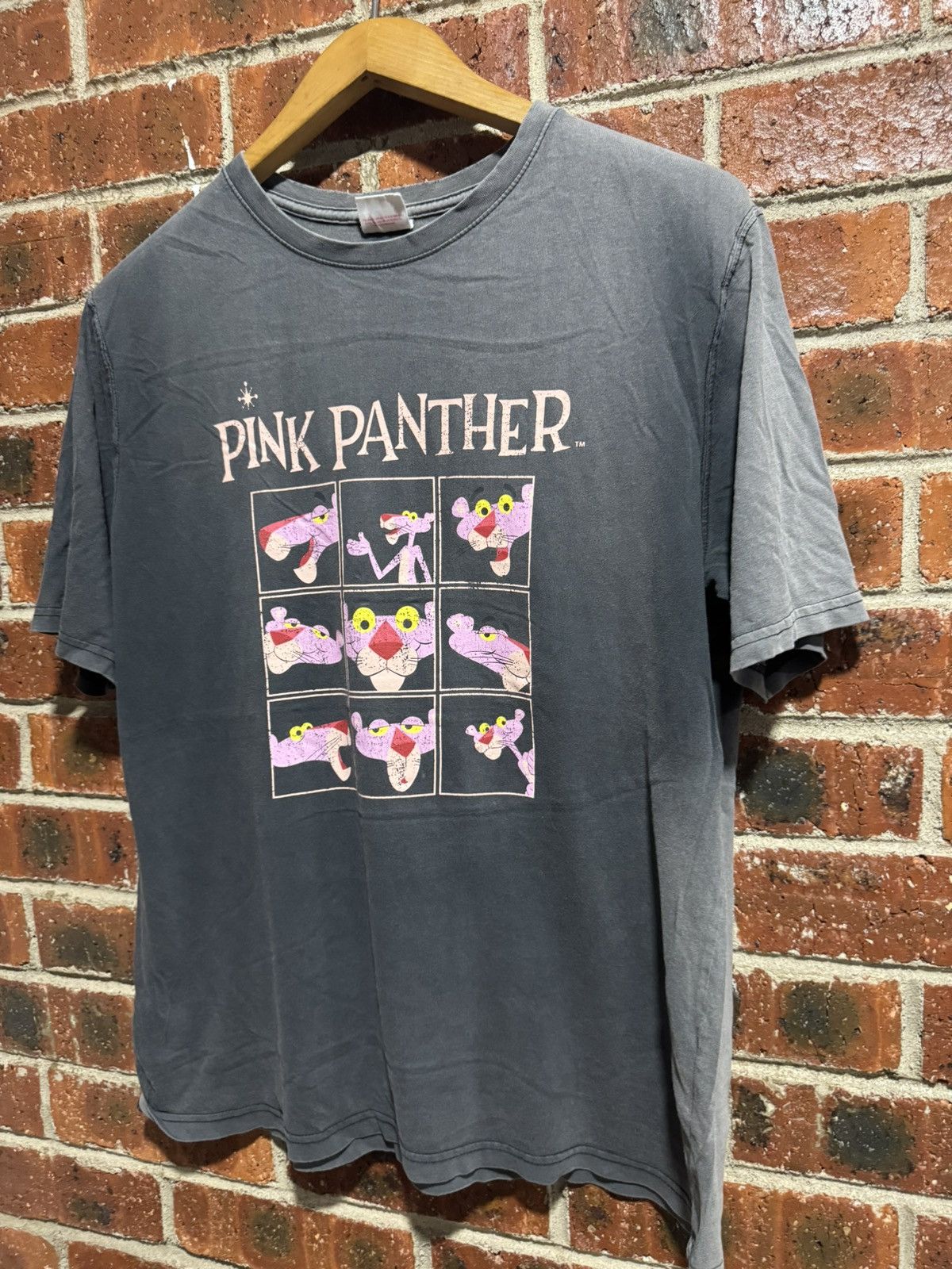 Band Tees × Vintage BAND DISTRESSED PINK PANTHER SUN FADDED Size US XL / EU 56 / 4 - 2 Thumbnail