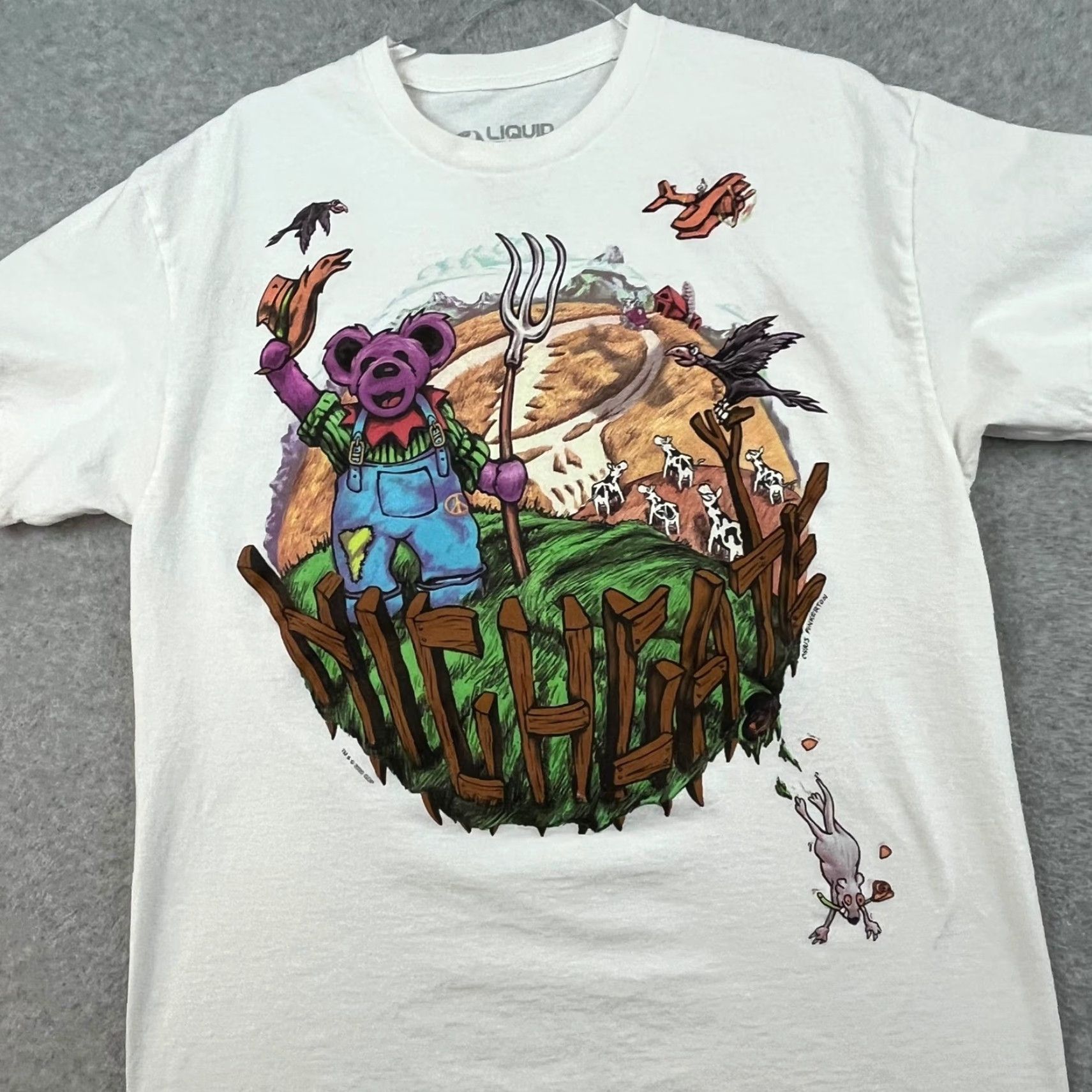 Liquid Blue **Liquid Blue Grateful Dead T-shirt White L** User: Liquid Blue Grateful Dead T-shirt White L Size US L / EU 52-54 / 3 - 3 Thumbnail