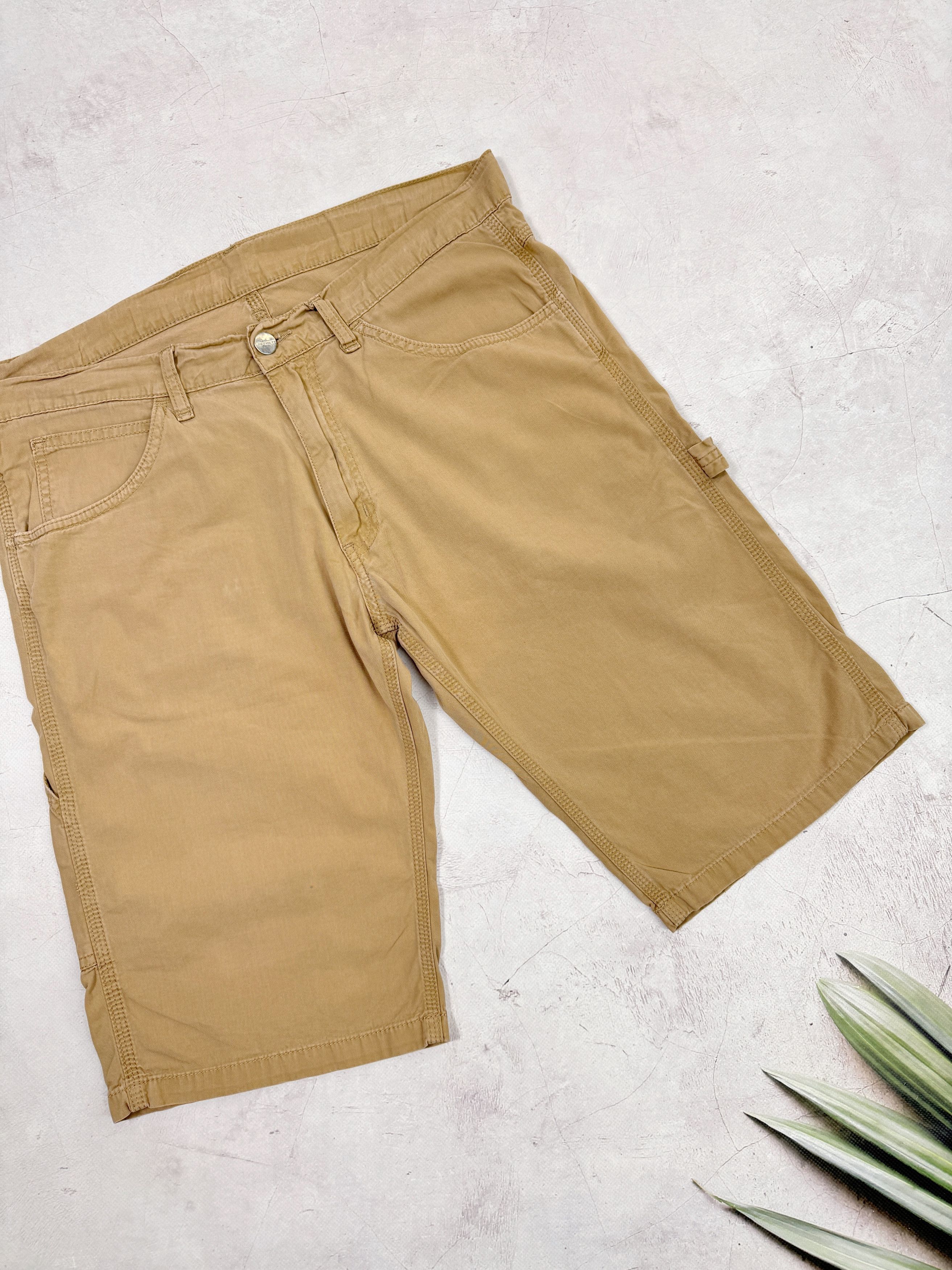 Carhartt × Vintage Carhartt Fort Bermuda Shorts Beige Sand Y2K Size US 32 / EU 48 - 4 Thumbnail