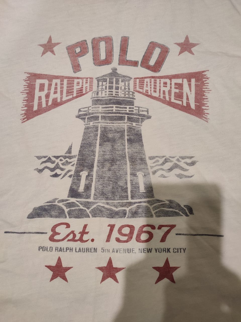 Polo Ralph Lauren Polo Ralph Lauren lighthouse white T- shirt M size Size US M / EU 48-50 / 2 - 4 Thumbnail