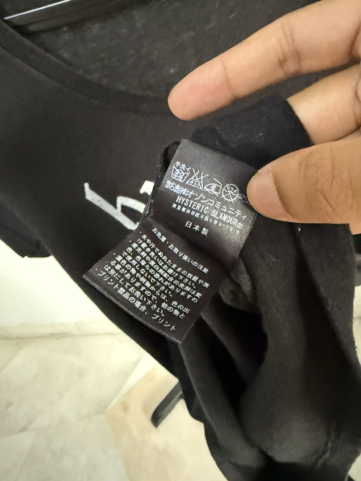 Hysteric Glamour Hysteric Glamour "eliminate stress and anxiety" tee Size XS / US 0-2 / IT 36-38 - 6 Thumbnail