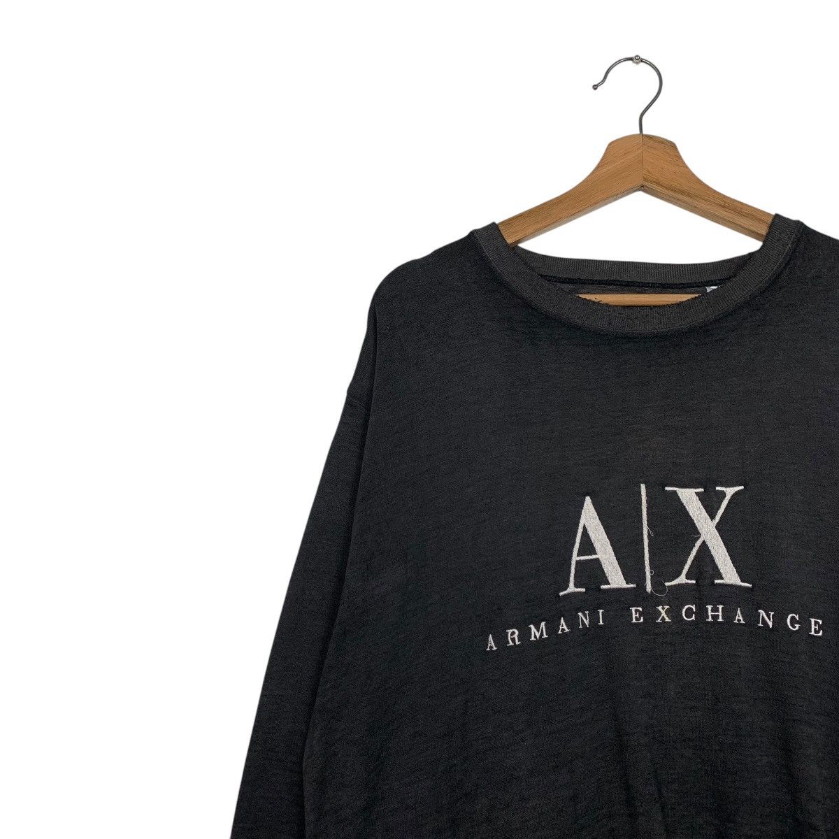 Armani Exchange Armani Exchange Embroidery Crewneck Sweatshirt Size US M / EU 48-50 / 2 - 6 Thumbnail