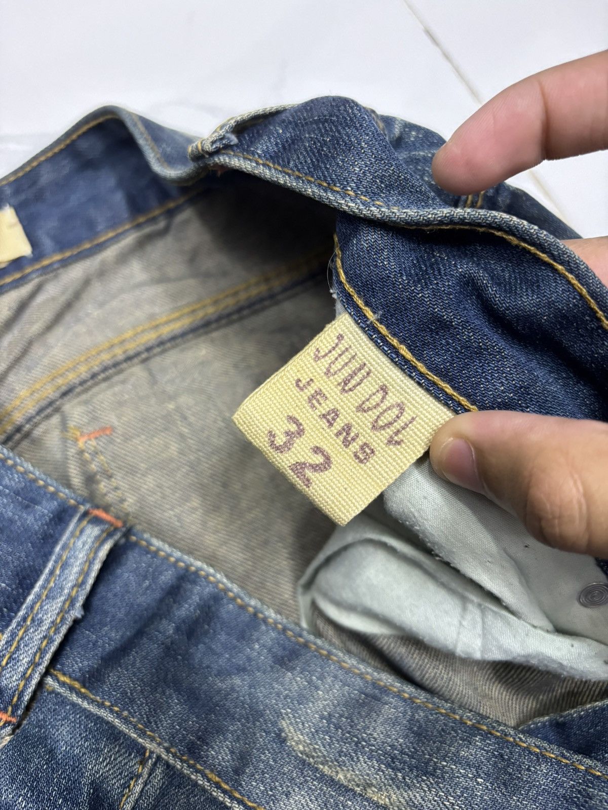 Hysteric Glamour × Junya Watanabe Vintage Clawmark Denim Junya Watanabe Style Lgb Baggy Jeans Size US 32 / EU 48 - 11 Thumbnail