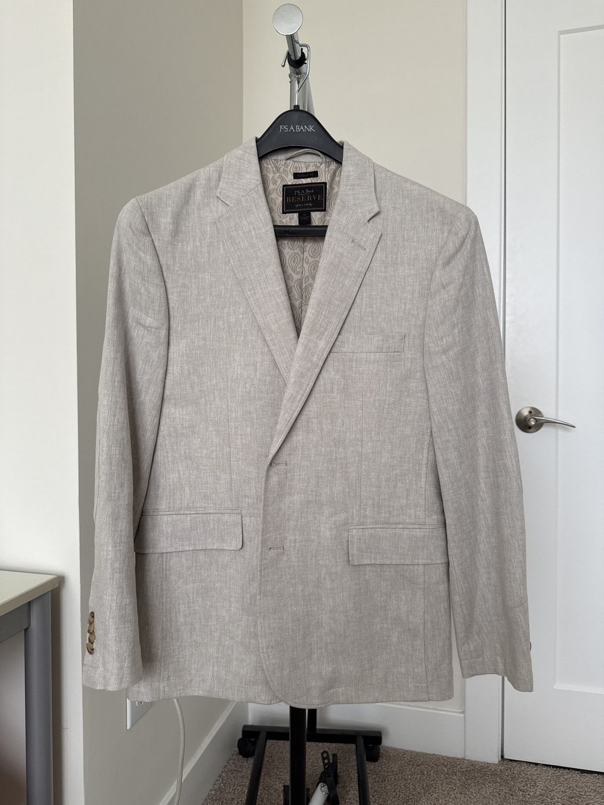 Jos. A. Bank Jos A Bank Linen Blazer Size 40R - 1 Thumbnail