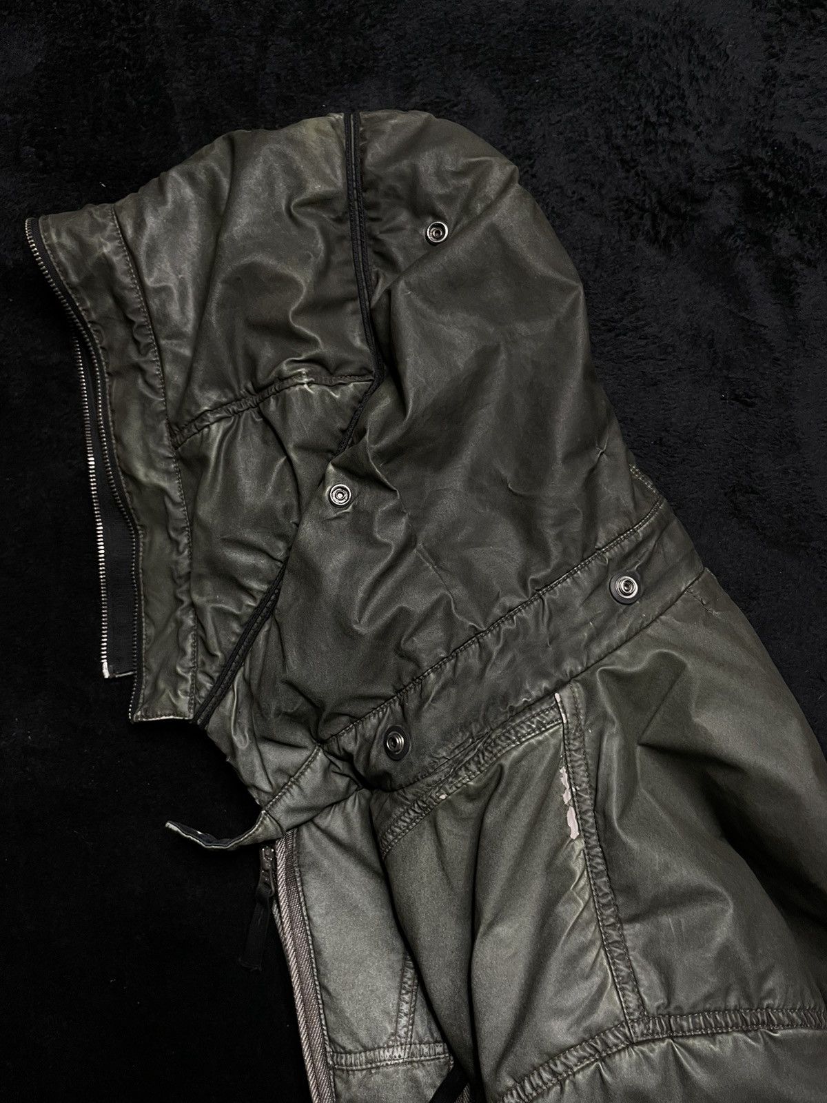 Stone Island AW2010 Archive Stone Island Liquid Reflective Bomber Jacket Size US XL / EU 56 / 4 - 12 Thumbnail