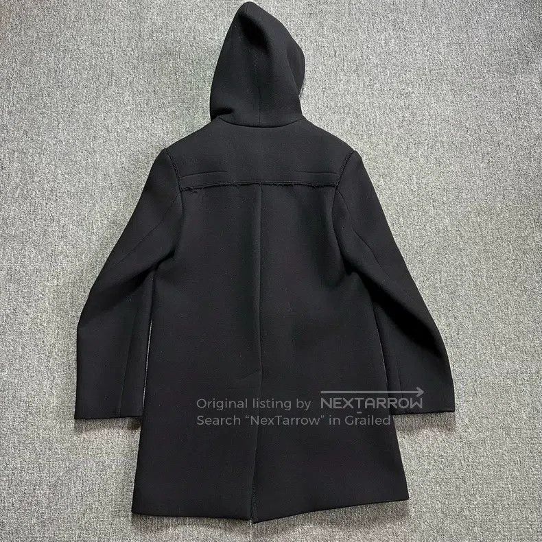 Dior Dior Black Horn Button Hooded Coat Jacket Size US S / EU 44-46 / 1 - 4 Thumbnail