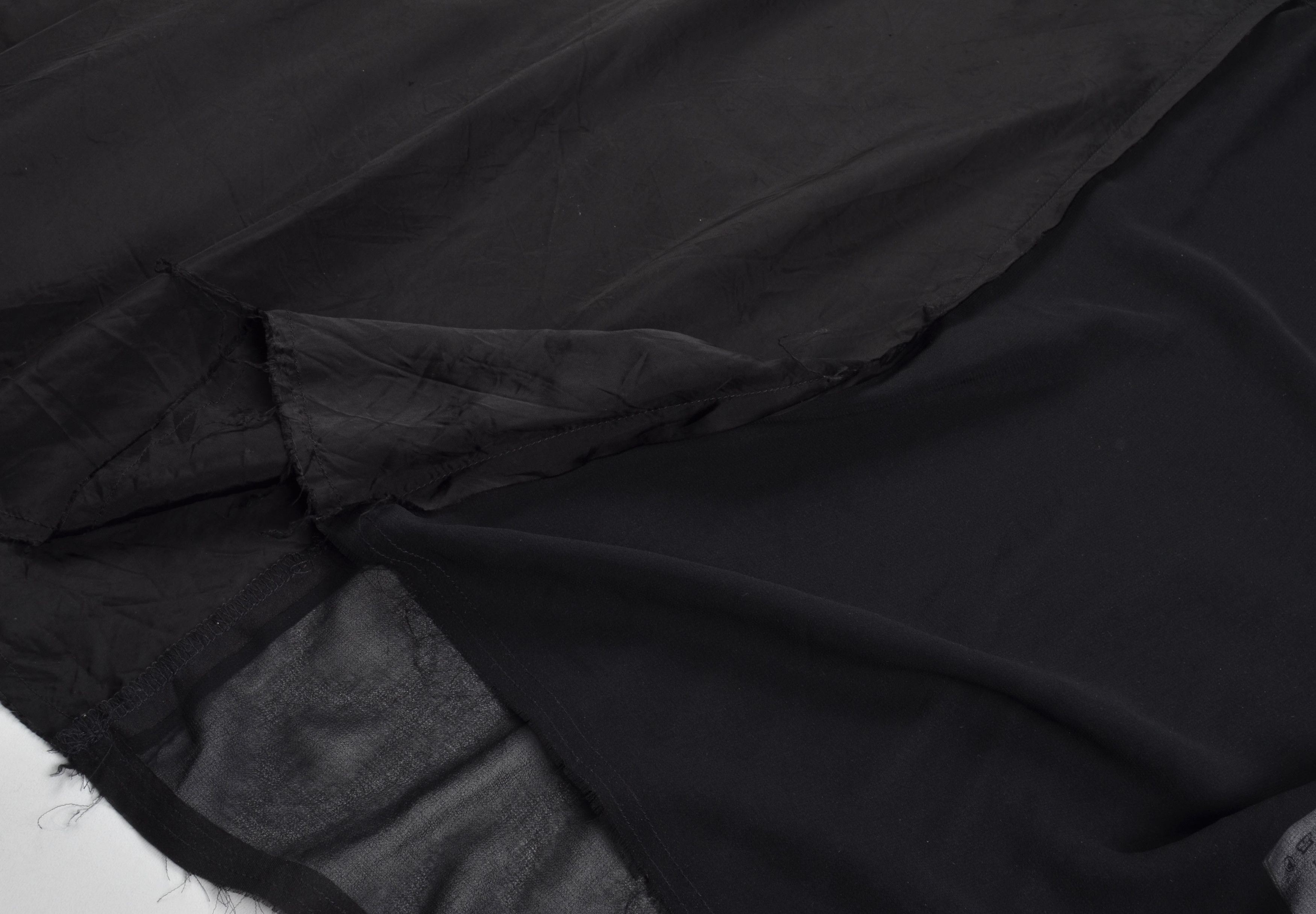 Rundholz Rundholz Avant Garde Asymmetric Raw Edge Deconstructed Dress Size ONE SIZE - 7 Thumbnail