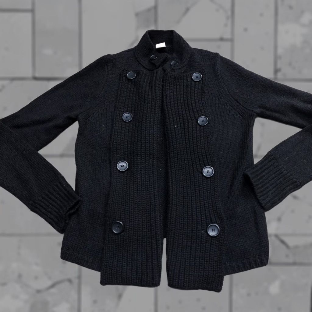 J.Crew J.Crew Sweater Cardigan Black Open Front Superfine Alpaca Merino Womens S Small Mock Neck Raglan Sleeve Knit Open Front Cardigan Womens BlackJ.Crew Size S / US 4 / IT 40 - 1 Thumbnail