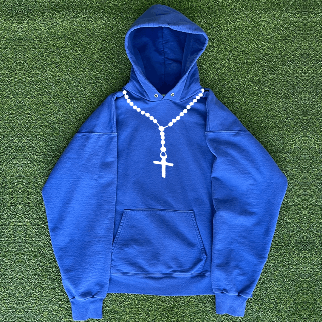 Vintage ROSARY PALOH STUDIOS HOODIE Size US S / EU 44-46 / 1 - 1 Preview