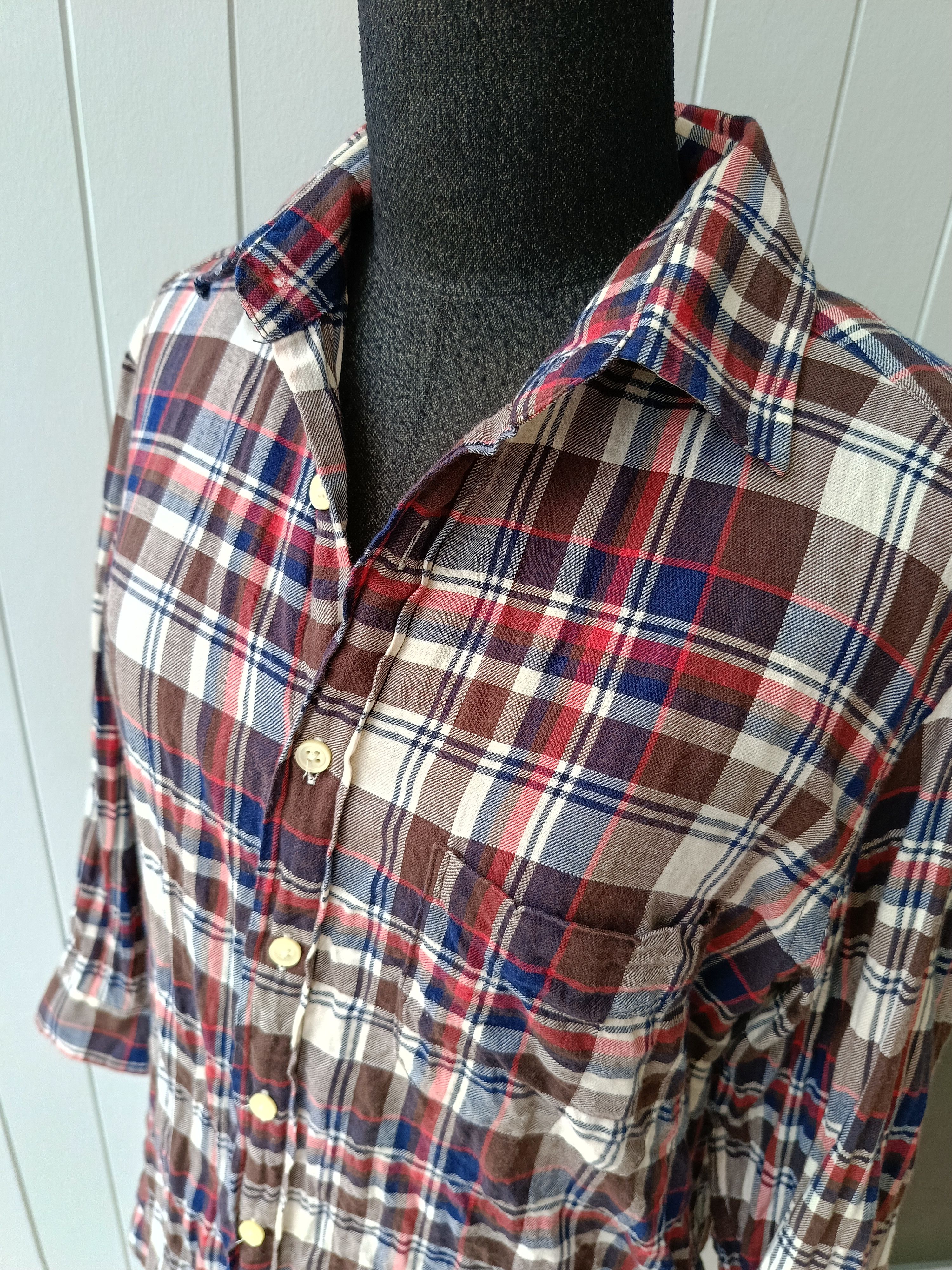 United Arrows UNITED ARROWS Green Label Relaxing unisex 3/4 sleeve shirt Size US S / EU 44-46 / 1 - 5 Thumbnail