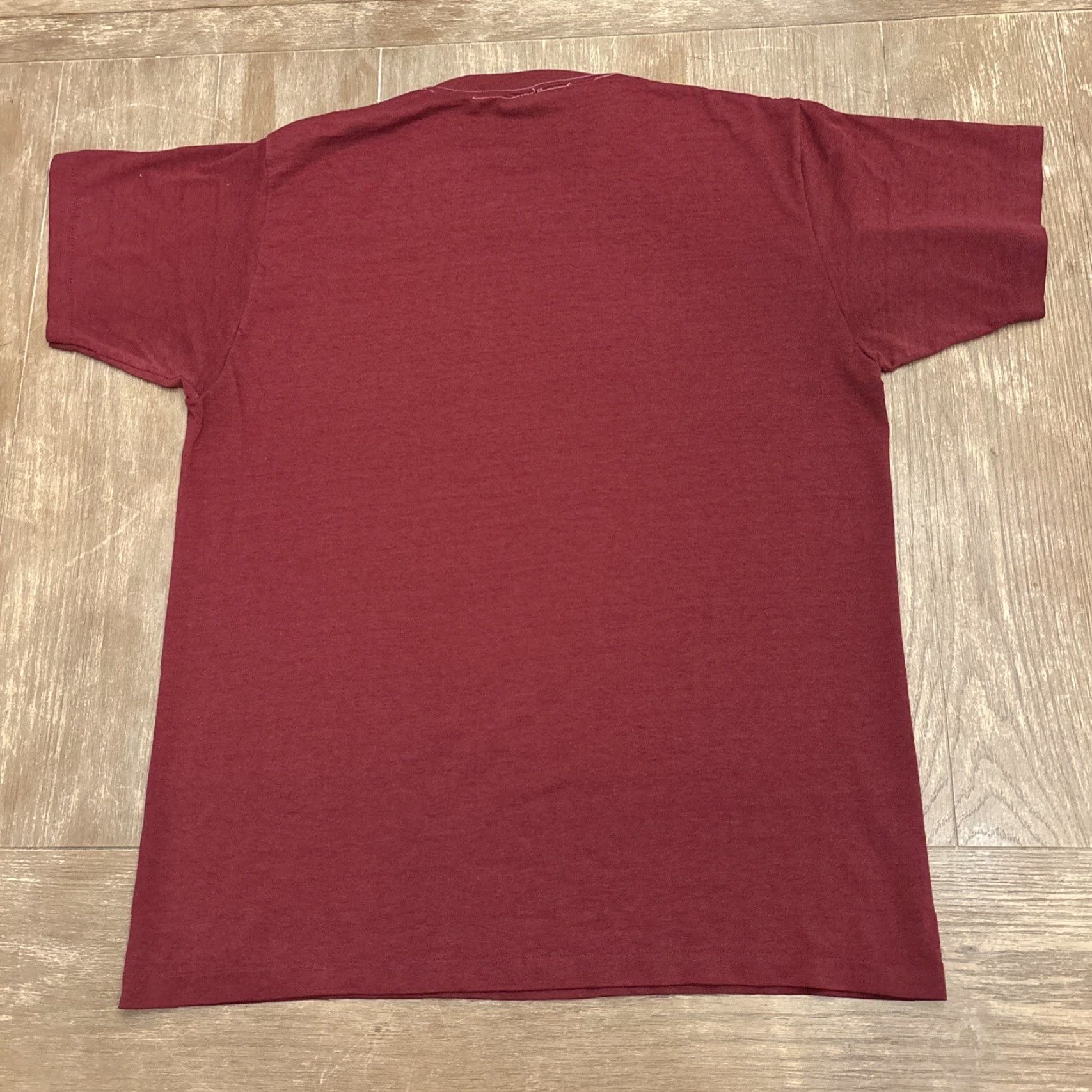 Vintage VINTAGE Single Paratroopers Airborne T-Shirt Red Adult Large Mens Size US L / EU 52-54 / 3 - 7 Thumbnail