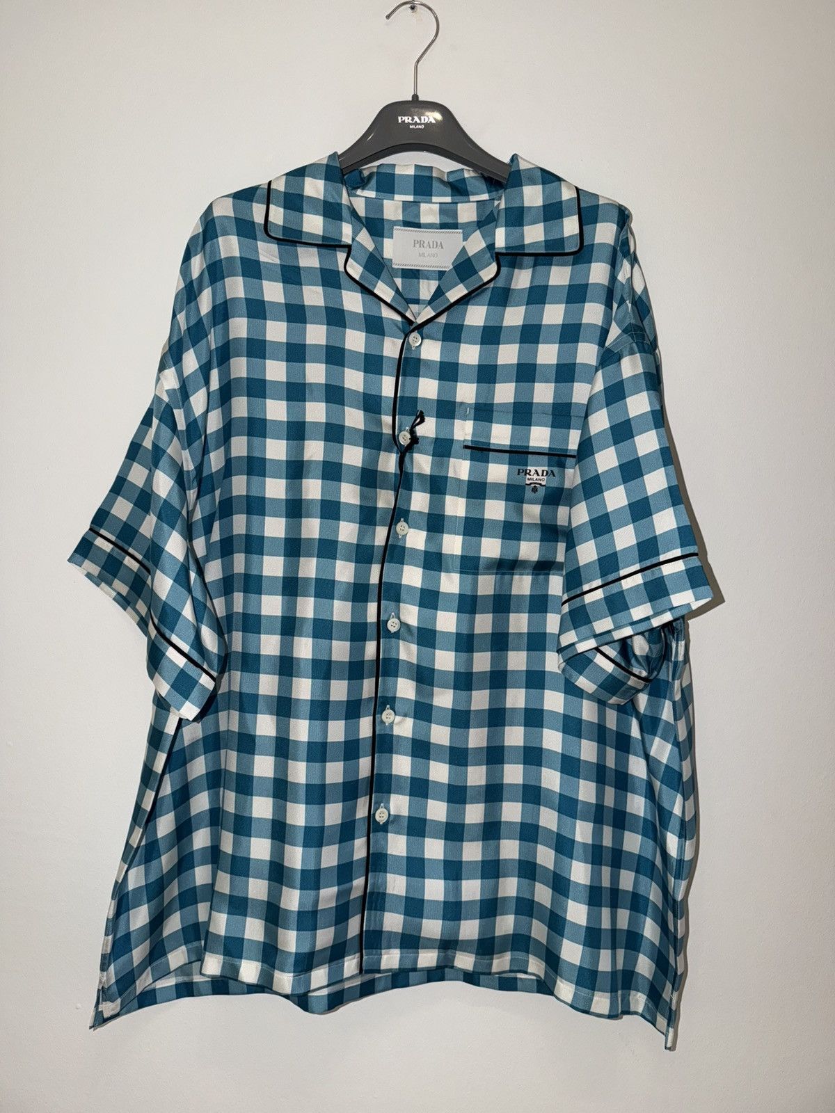 Prada Prada silk shirt Size US XL / EU 56 / 4 - 3 Thumbnail
