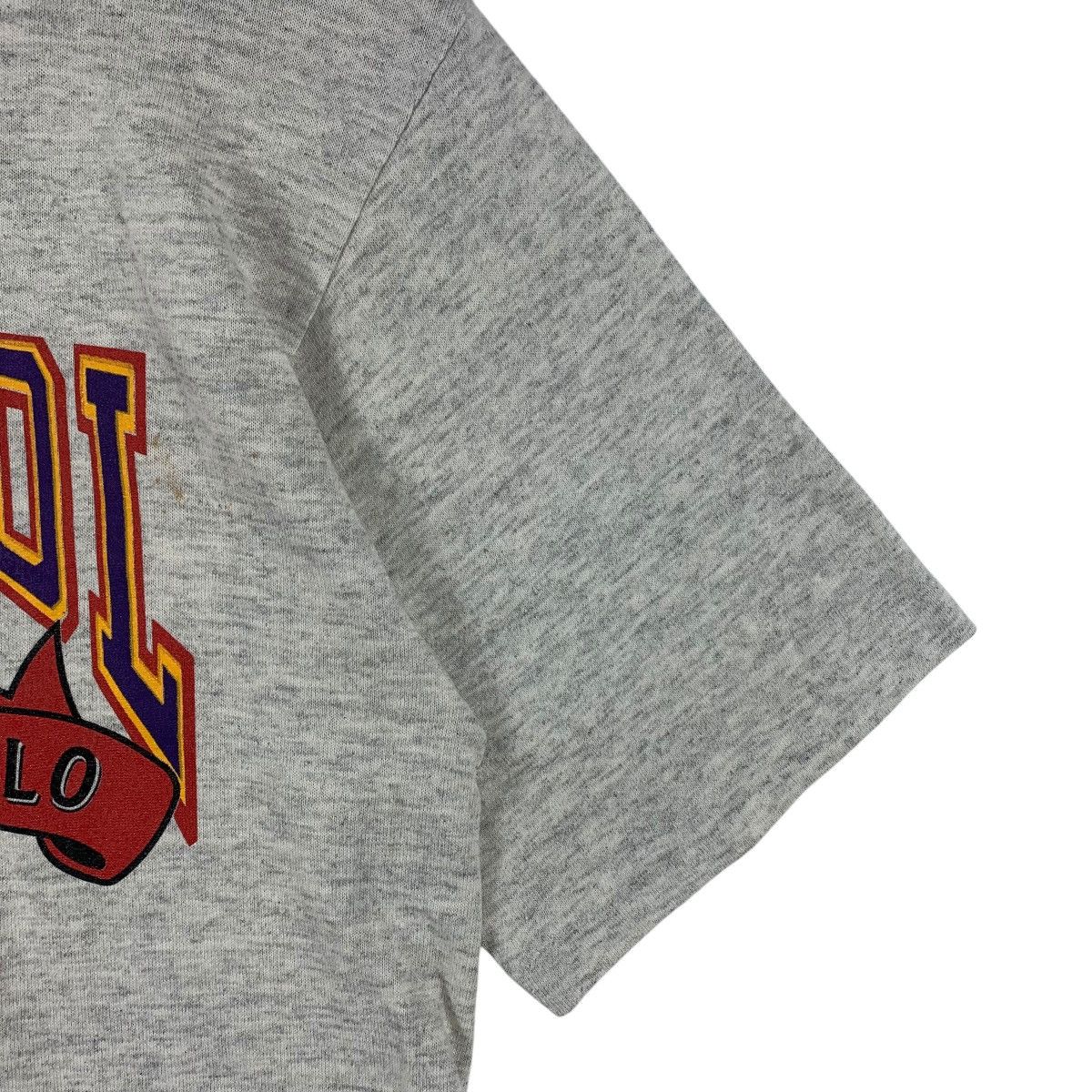 Jerzees × Vintage Vintage CLASSIC POLO old school grey colour tee Size US L / EU 52-54 / 3 - 7 Thumbnail